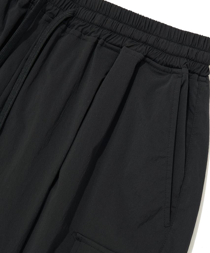 KULTE Nylon Cargo Short_Black