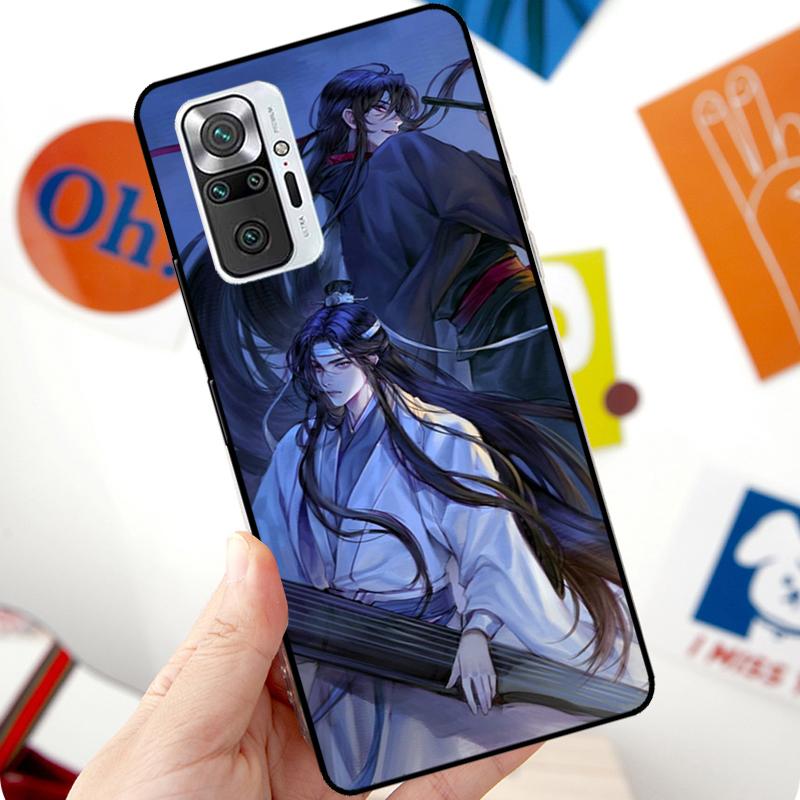 Anime Mo Dao Zu Shi Case For Xiaomi Redmi Note 12 Pro 11 8 9 10 Pro 9S 10S 11S 12S Redmi 12C 10C 9C 10A Cover