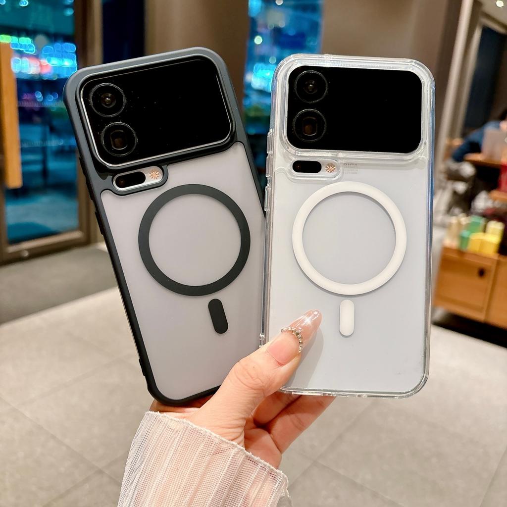 Schlanke Matte Klare Für Magsafe Magnetische Handyhülle Für Xiaomi POCO F8 Mi 17 Pro Max 15 Ultra 14 T Redmi K90 Pro Harter Stoßfänger