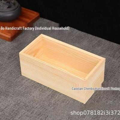 Geschenkbox aus Holz mit ausziehbarer Acrylhaube - Staubdichte Aufbewahrung für Urlaubssouvenirs