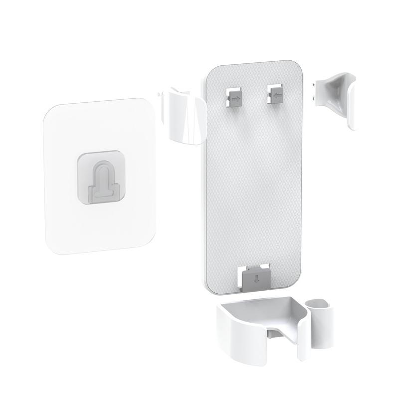 

Hair Curler Straighteners Holder Curling Bracket Wall Mounted Hair Dryer Organizer For Bathroom Home Accessories High Quality белый