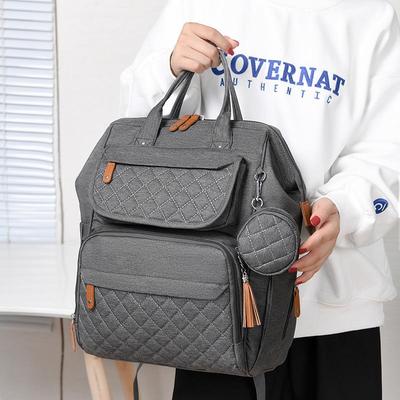 2025 Tragbares Multifunktionales Babybett und Wickeltaschen-Rucksack