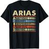Arias Family Name, Arias Last Name Team T-Shirt