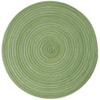 6PCS Braided Beige Round Place Mats for Kitchen Dining Table Runner Heat Insulation Non-Slip Washable Placemats Christmas Dinner