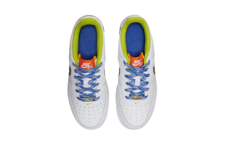 Nike Air Force 1 Low LV8 White Magma Orange GS DQ7767-100