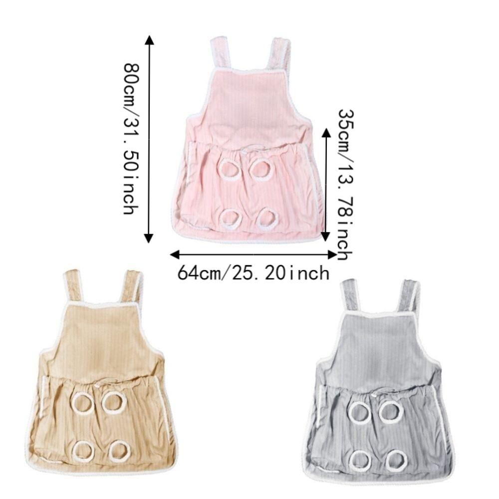 Hair-Resistant Cat Holding Apron Anti Scratch Pet Anti Shedding Cover Pet Sleeping Bag Home Use