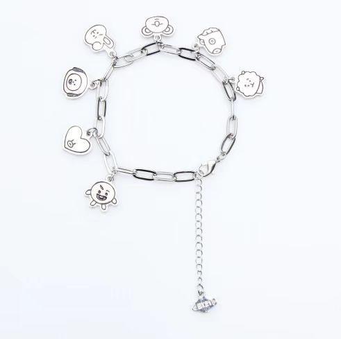 

Army Earrings Album Inspired Merch Charm Jewelry for Tour Concert Fans Gifts Bracelet