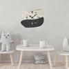 Holzwanduhr Leise Modern Dekorativ Kreativ Lustig Hängeuhr Wanddeko für Kinderzimmer Zuhause Bauernhaus Schlafzimmer Badezimmer