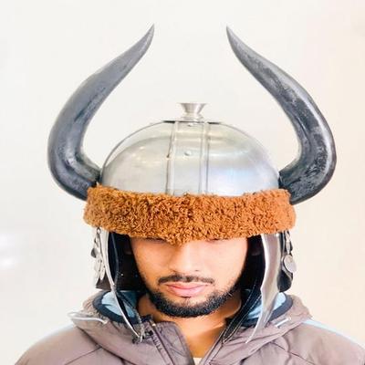 Medieval Barbarian Raven Helmet  Conan, Barbarian History Helmet  Replica Costume  Wearable Helmet  SCA LARP Helmet  Best Gift
