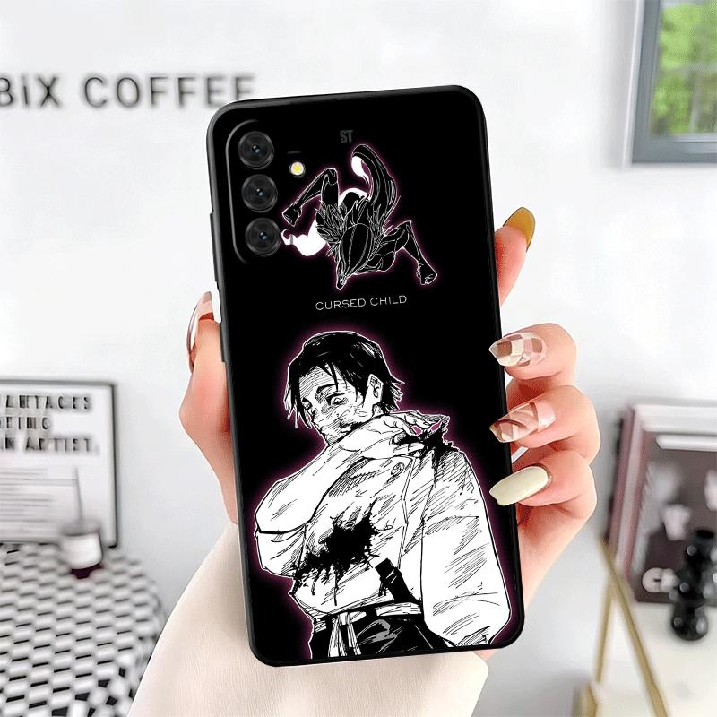 

JUJUSU Anime Character Art Soft Phone Case for Samsung A17 A37 A57 A16 A26 A36 A56 A15 A25 A35 A55 A14 A24 A34 A54 A13 A23 A33 A Samsung A15