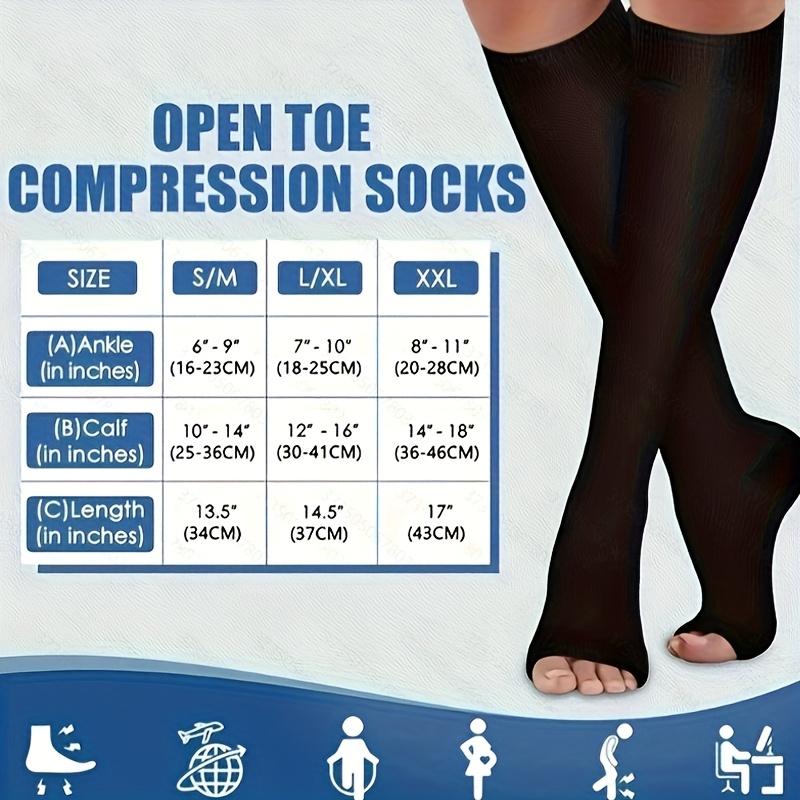 Unisex Double Zipper Sports Compression Socks for Outdoor Activities, Designed to Slim The Legs And Provide Calf Support.