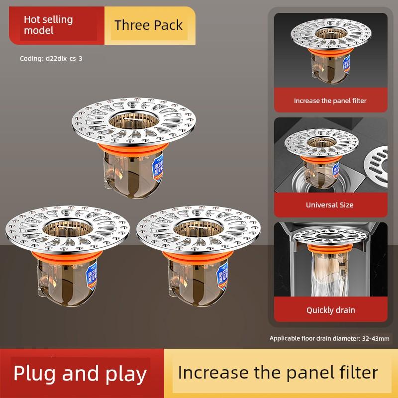 Toilet Neutral Toilet Pipe Floor Drain Odor Preventer
