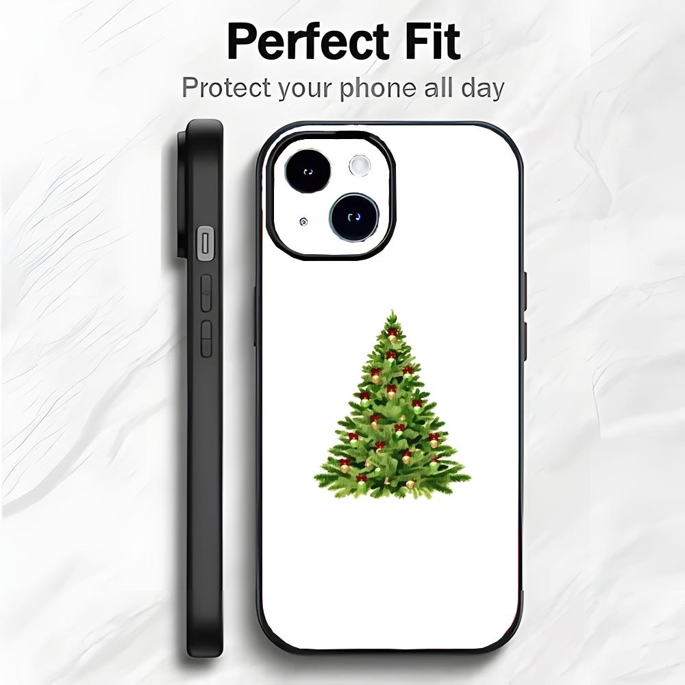 Christmas tree Art Phone Case Phone Case Soft Packaging Lightweight For iPhone17 16 15 14 13ProMax