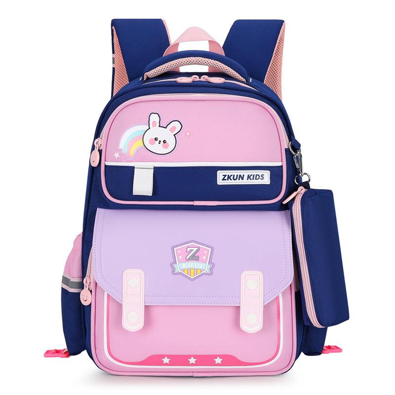 New Cartoon School Backpack For Kids Lightweight Spacious Ergonomic Design With Pencil Case And Accessories