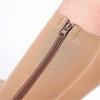 Unisex Toeless Compression Socks, Side Zip Up Knee High Socks, Prevention Socks