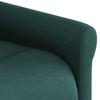 Massage Chair Dark Green Fabric