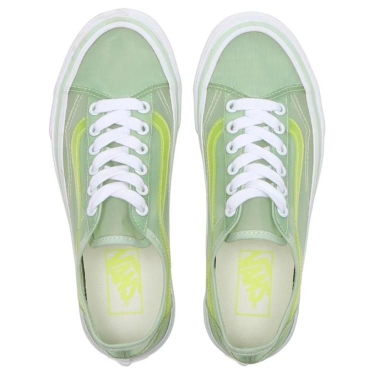 Vans Comfortable Simple Low-Top Skate Shoes Unisex Sneaker Green VN0005URBM4