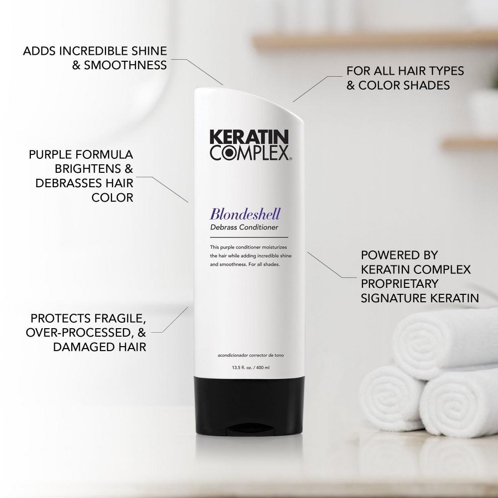 Keratin Complex Blondeshell Debrass Conditioner 33.8 Oz