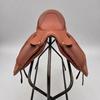 Leather Dressage Double Flap Saddle with Changeable Gullets – Elegant Cantle Design