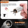 3/5pcs Nut Driver Drill Bit 5.5mm-18mm Metric Impact Socket 1/4" Hex Shank 6" Extra Long Magnetic 6-Point Sockets Bolt Setter