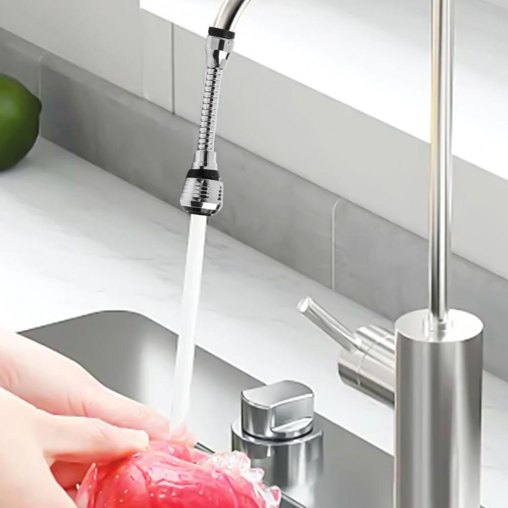 Tap Aerator Faucet Extender Kitchen Rotatable Sink