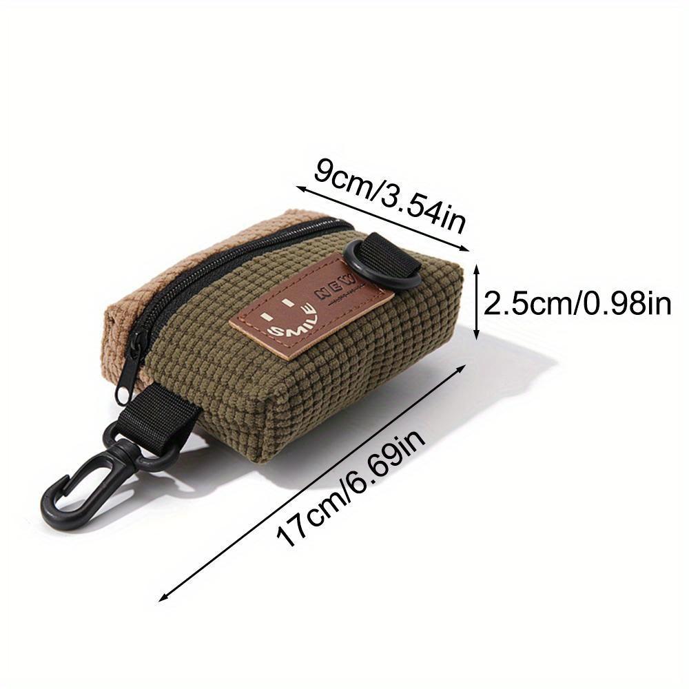Simple New Coin Wallet Key Bag Small Hanging Bag Card Bag Short Personality Youth Multi-function Multi-use Card Sleeve
