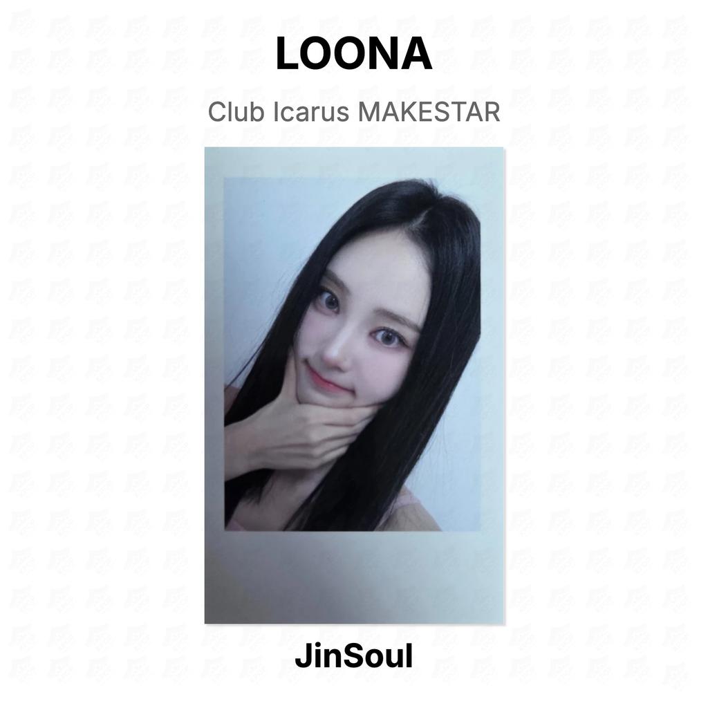 LOONA Club Icarus MAKESTAR Official Photocard