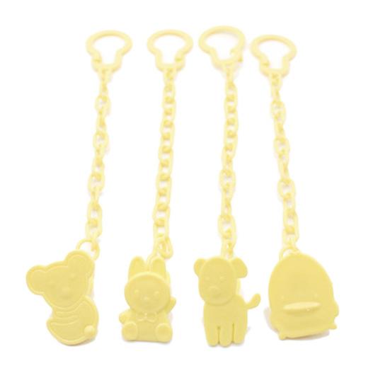 Anti-lost Baby Pacifier Clip Chain Cartoon Animal Infant Dummy Nipple Holder
