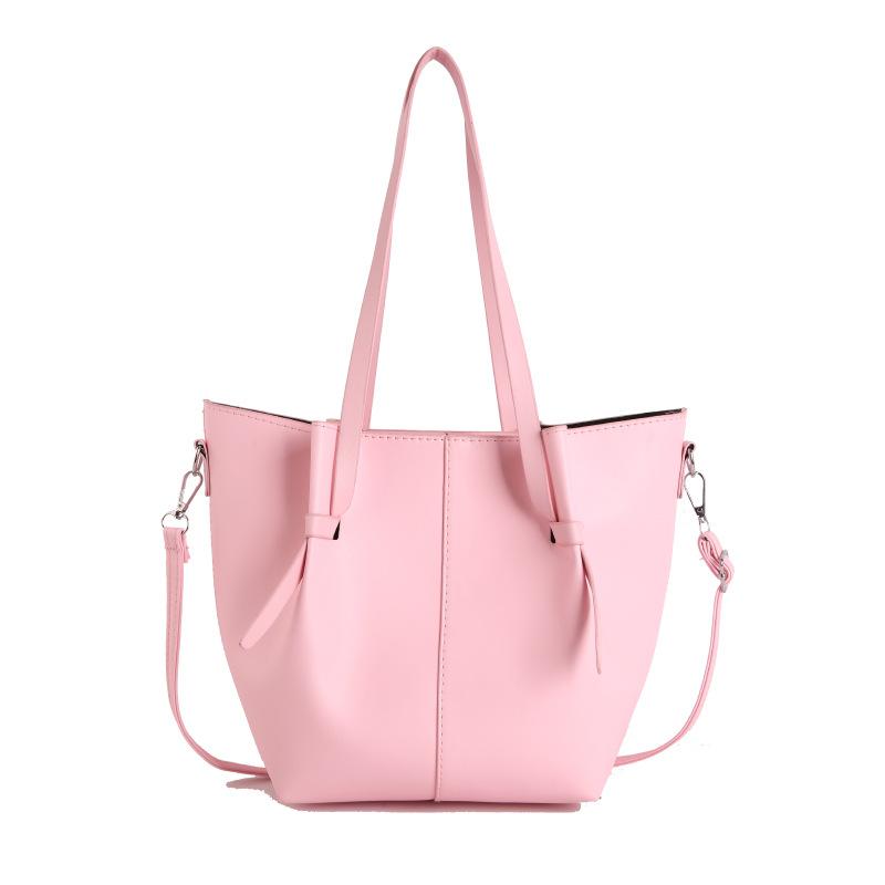 Spring new high-value commuter bag women's fashion commuter large-capacity shoulder oblique span tote bag
