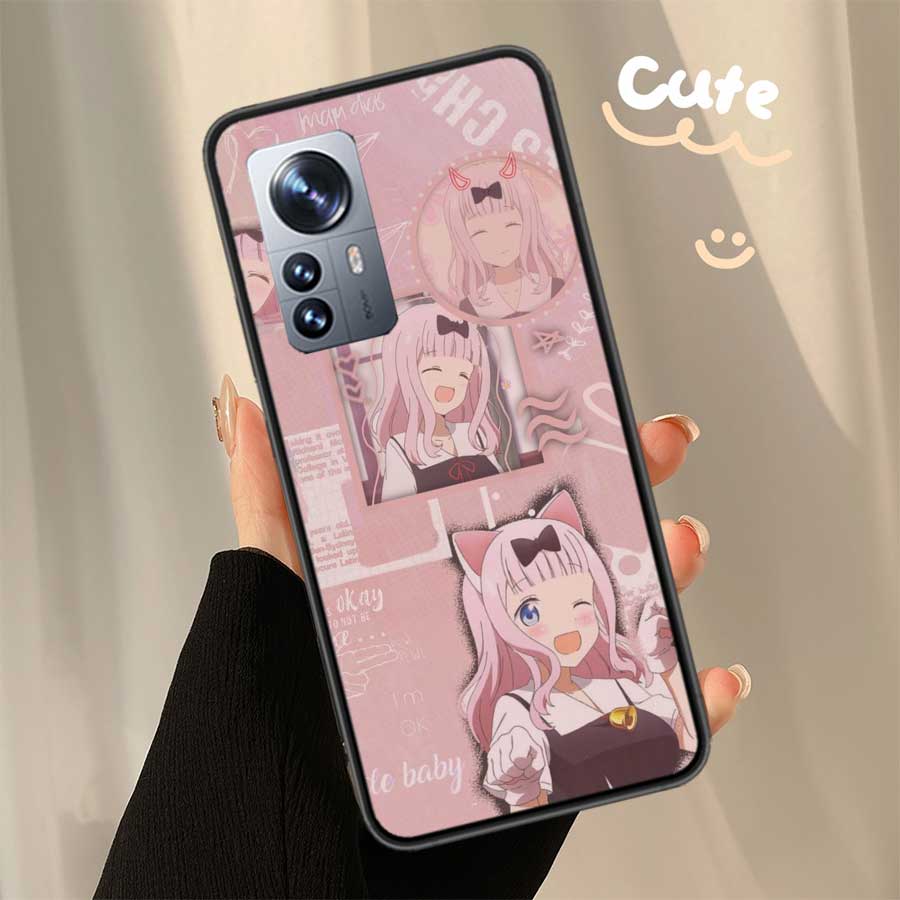 Kaguya sama Love is War Fujiwara Funda Phone Case For Xiaomi Poco X6 X5 X4 X3 GT NFC M4 M5 Pro 5G M3 Mi Note 10 Lite F5 F4 F3 F2