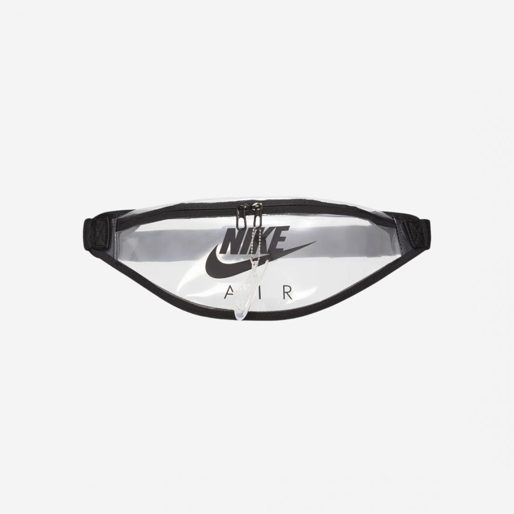 

Поясная сумка Nike Heritage, прозрачный черный цвет