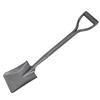 All Metal Shovel for Digging Gardening Planting Small Shovel Spade Short Round D Handle Mn Steel 76cm