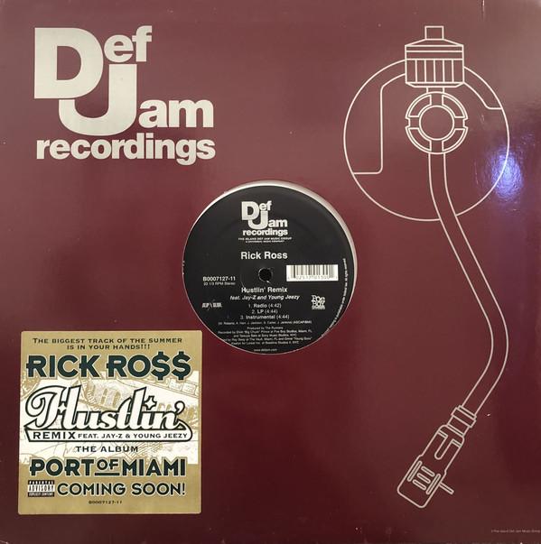 Виниловая пластинка RICK ROSS Hustlin Remix B000712711 Def Jam Recordi 2006 US Rap HipHopRB Б/у