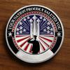 1/2/3/4/5Pcs Veterans Challenge Coin Patriotic USA Eagle Collectible Coin Thank You for Your Service