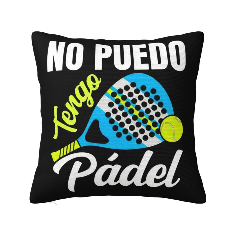 Why I Lose At Padel Tennis Funny Excuses Cushion Cover x cm Polyester Throw Pillow Case Decoration Bedding Pillowslip 30x30cm
