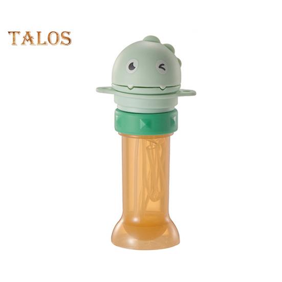 

Соломинка для динозаврів, яка не задихається, для немовлят, універсальна соломинка для кришки пляшечки з перехідною головкою. Силіконова соломинка у формі динозавра, яка не містить бісфенолу А, у формі динозавра. зелений