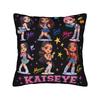 Pillow Cover Katseye Music Band Novelty Pillow Case For Sofa Bedroom Home Decor Pillowcases