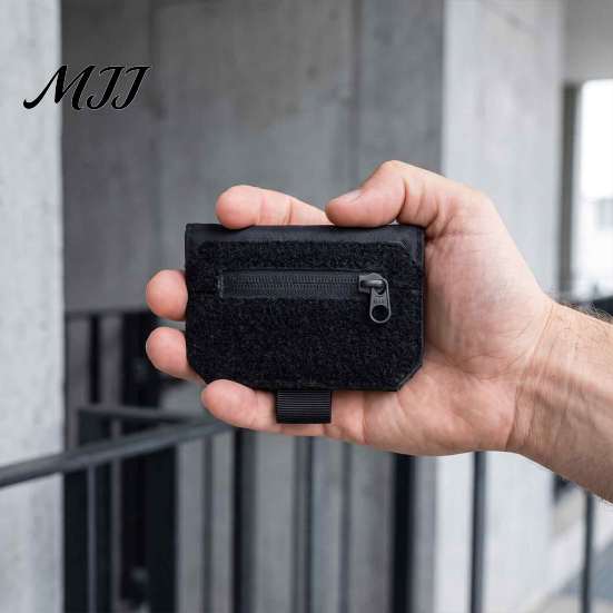 Compact Belt Bag EDC Pouch for Men Women, Waist Pack with Small Travel Loop, Storage Outdoor, Camping, Hiking