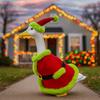 Outdoor Halloween and Christmas Goose-Clothing Santa Robe for Prank Decorations