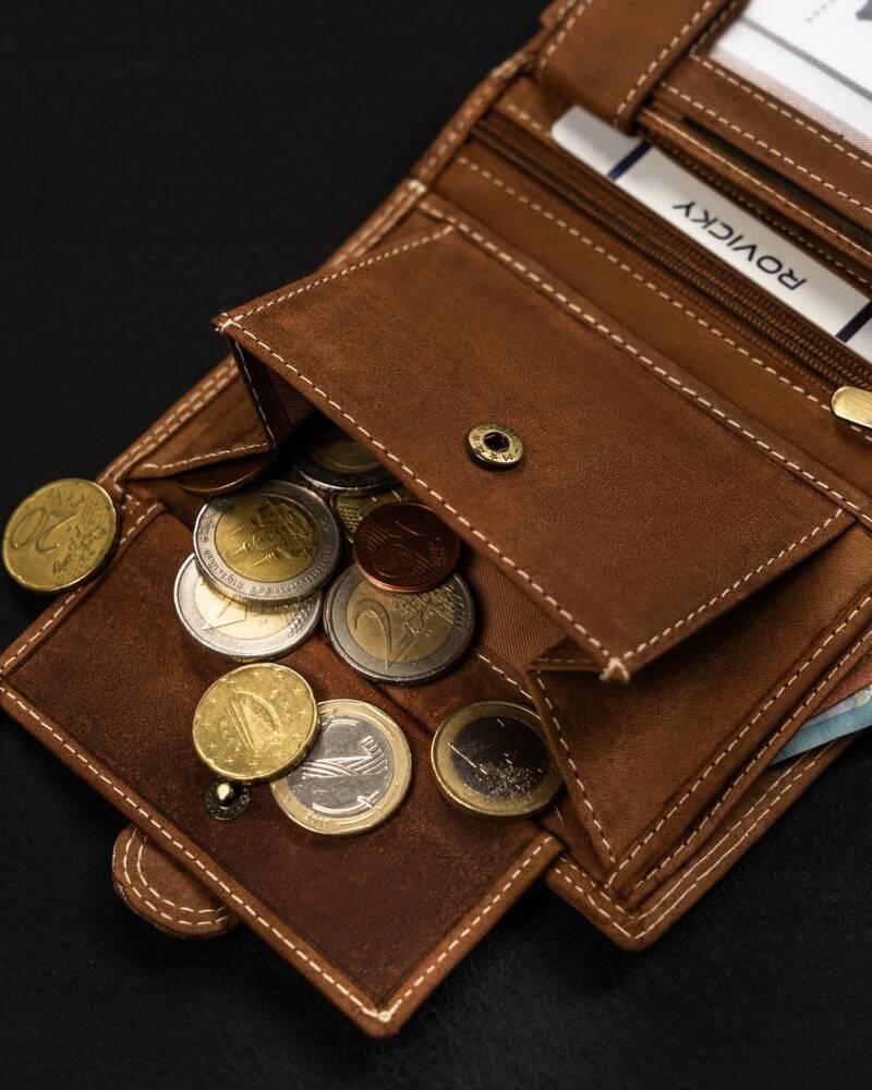 Large, Vertical Men's Wallet Made of Genuine Leather - Always Wild
