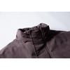CROWD CITY Men's Japanese Retro Winter Padded Cotton Jacket - Thickened Stand Collar Outerwear Y604