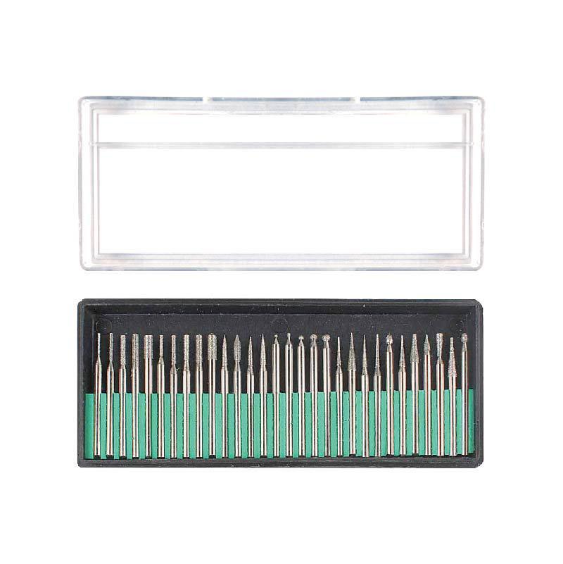 3mm Diamant Schleifkopf Set - 30 Stück