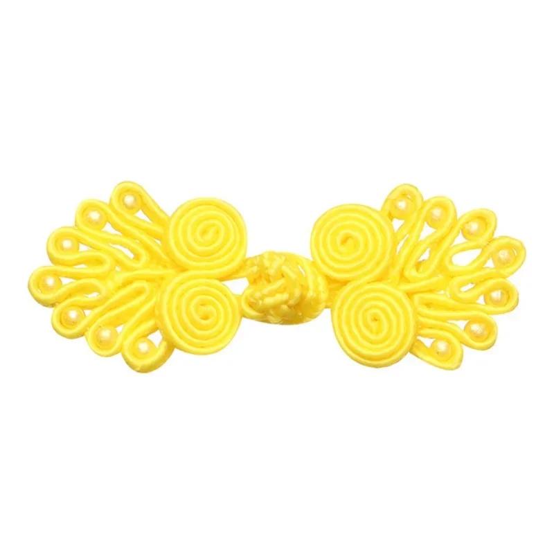 10Pairs Chinese Handmade Cheongsam Buttons Knot Fastener Chinese Knot Buttons DIY Handcraft Clothing Decorative Accessories
