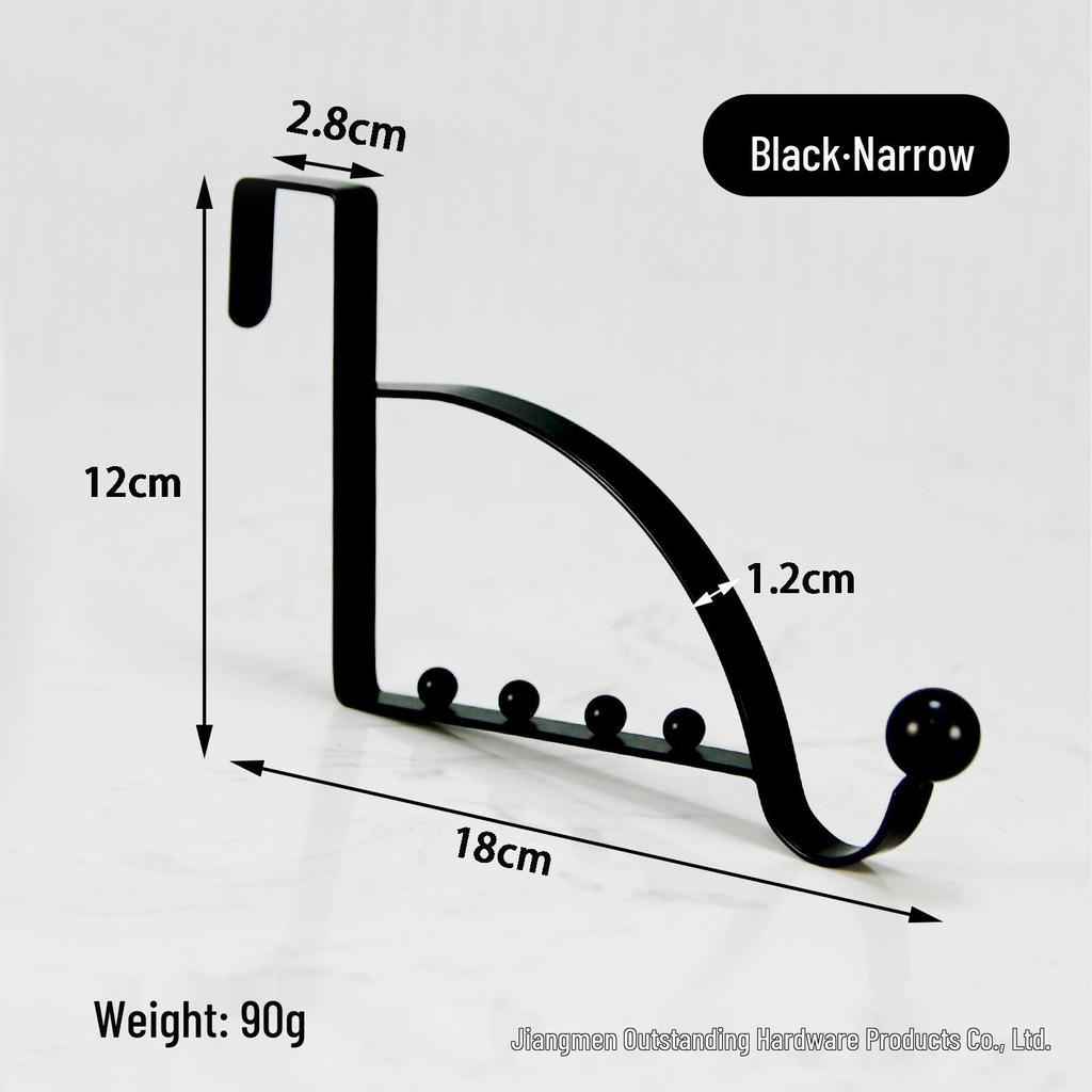 Creative Non-Slip Over-the-Door Hook Coat Rack Without Drilling