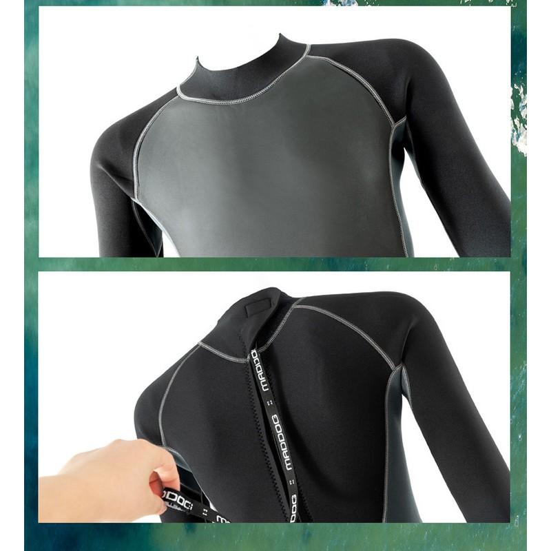 3mm Neoprene Wetsuit Men Women Full Body Diving Surfing Snorkeling Thermal Protection Summer Winter Use