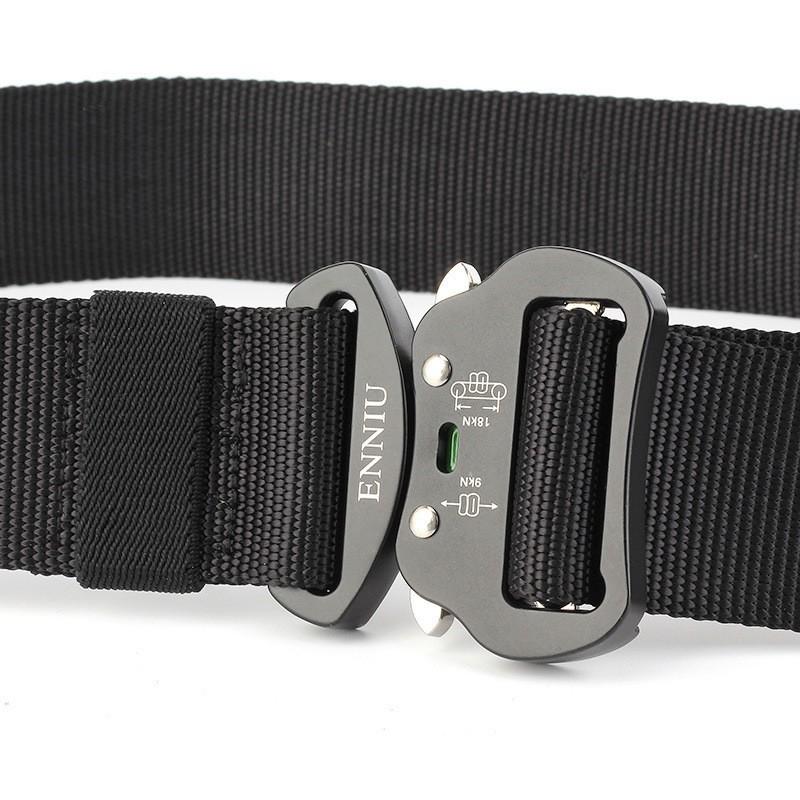 

TUSHI Aviation Aluminum Buckle 4.3 Beaded Nylon Outer Belt Multifunctional Training Outdoor 125cm чёрный