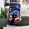 Star Cat Phone Case For Samsung Galaxy S25 FE S24 S23 S22 S21 S20 S10 S10E Ultra Plus Note 20 Ultra 10 Plus Cover