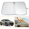 Car Window Sun Shade Front Windshield Custom For 2024 2025 Hyundai Kona Sunshade Cover Window Sun Visor Foldable Blocks UV Rays