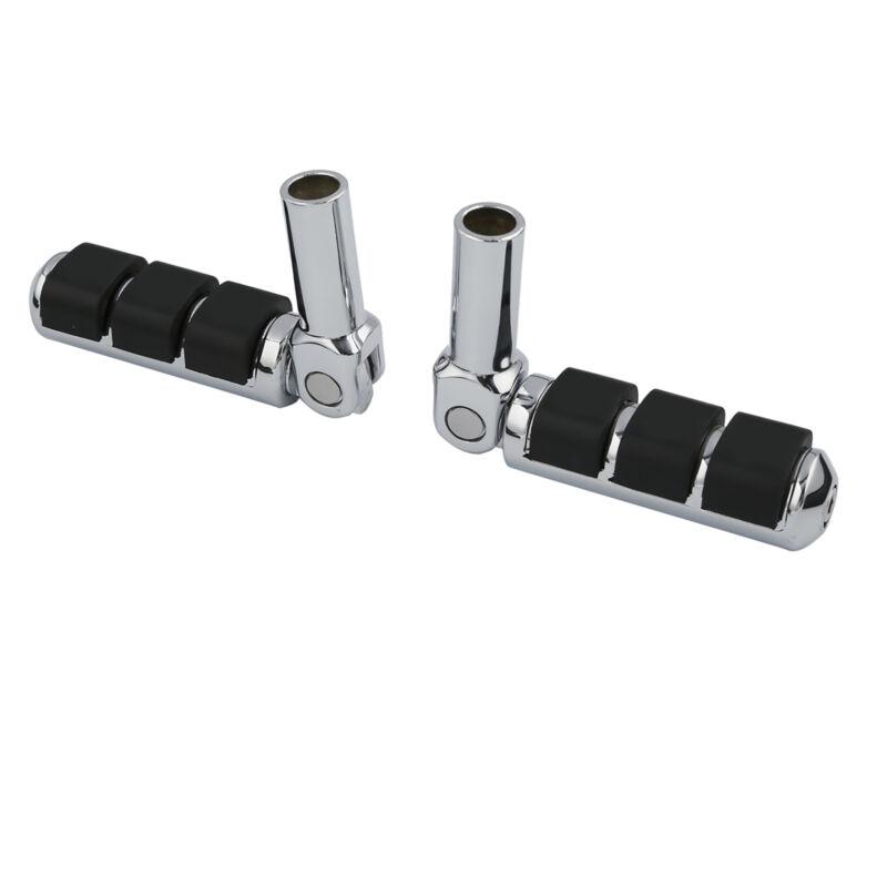 Motorcycle Rear Passenger Footpegs Peg For Harley Softail Slim 2012-2017 FLSTSB 2008-2011