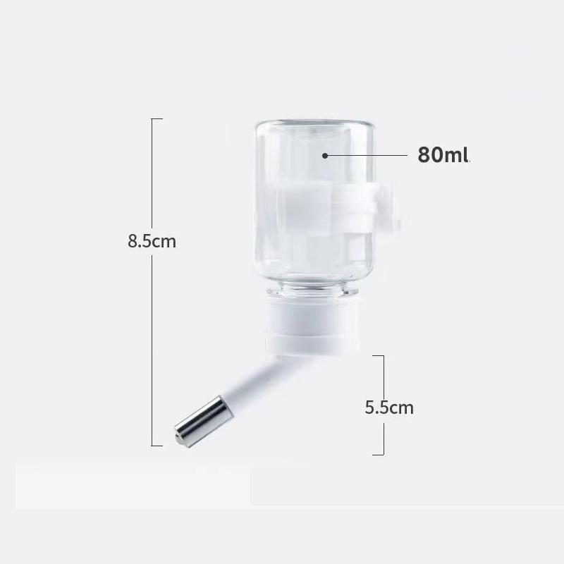 Nepropustná napáječka pro křečky, dávkovač vody, krmítko, závěsná korálová hlava, psy, morče, veverky, králíky, napáječka